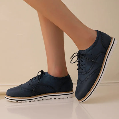 LIEN | Klassieke Leren Dames Schoenen Met Elegante Touch