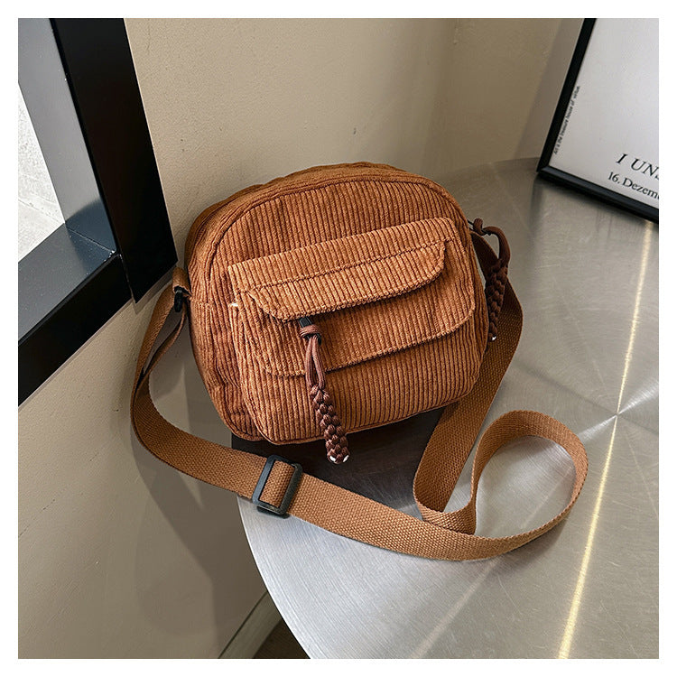 AMAYA | Ribbed Crossbody - Compact, Modieus & Functioneel
