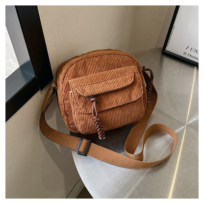 AMAYA | Ribbed Crossbody - Compact, Modieus & Functioneel