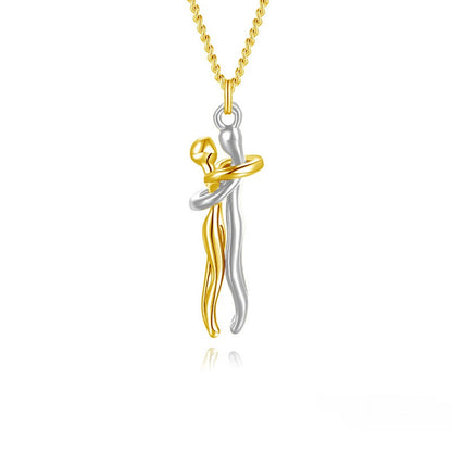 AMPLEXUS | Knuffelketting Met Omhelzende Figuren – Symbolisch, Ontroerend & Perfect Als Liefdescadeau