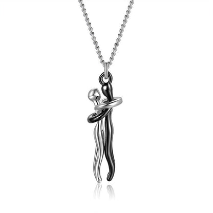 AMPLEXUS | Knuffelketting Met Omhelzende Figuren – Symbolisch, Ontroerend & Perfect Als Liefdescadeau