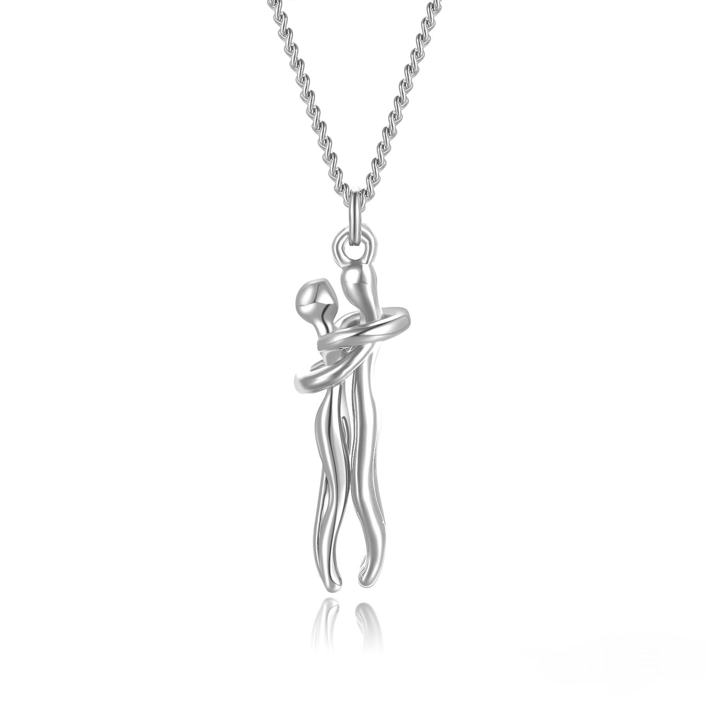 AMPLEXUS | Knuffelketting Met Omhelzende Figuren – Symbolisch, Ontroerend & Perfect Als Liefdescadeau