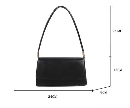 LOU | Minimalistische Schoudertas Voor Dames Met Luxe Finish – Tijdloos, Elegant & Perfect Voor Elke Gelegenheid