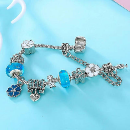 925 Sterling Zilveren Armband Met Bloemen Charms | Tijdloze Luxe Voor Elke Gelegenheid