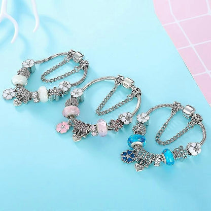 925 Sterling Zilveren Armband Met Bloemen Charms | Tijdloze Luxe Voor Elke Gelegenheid