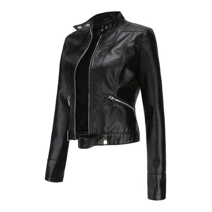 Elegante Leren Jas Voor Dames – Tijdloos, Duurzaam & Comfortabel
