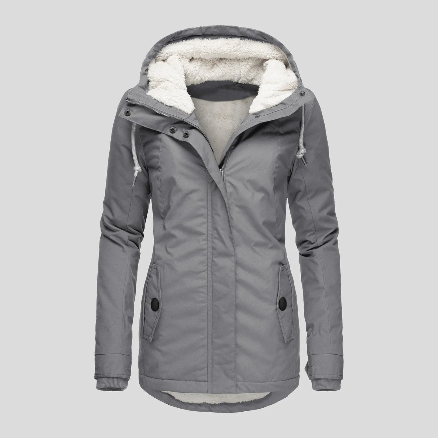 Lange Waterdichte Dames Winterjas Met Capuchon & Voering | Blijf Warm & Droog