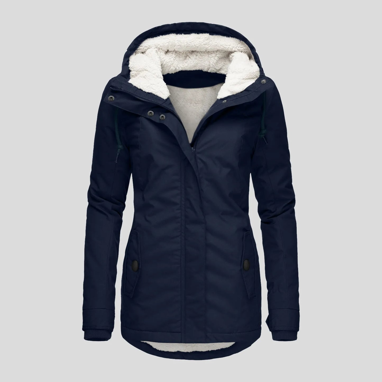 Lange Waterdichte Dames Winterjas Met Capuchon & Voering | Blijf Warm & Droog