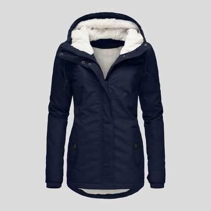 Lange Waterdichte Dames Winterjas Met Capuchon & Voering | Blijf Warm & Droog