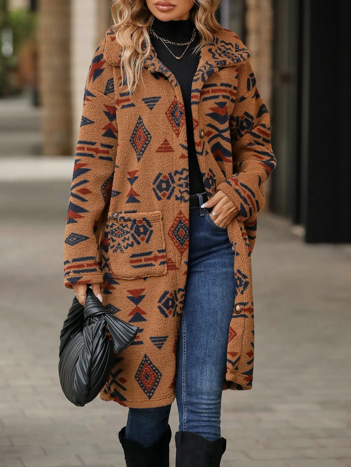 Warme Lange Dames Cardigan - Warm, Uniek & Comfortabel