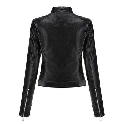 Elegante Leren Jas Voor Dames – Tijdloos, Duurzaam & Comfortabel