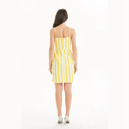 NOELY | Elegante Gestreepte Zomer Jurk Voor Dames - Stijlvol & Comfortabel