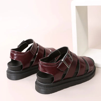 AMIA | Verstelbare Sandalen Voor Dames Romeinse Stijl - Comfortabel, Stijlvol & Elegant