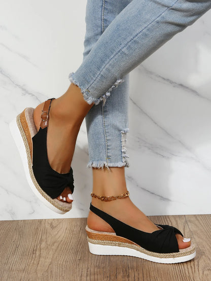 TALINE | Verfijnde Zomersandalen Voor Dames met Open Teen & Comfortabele Krukzool