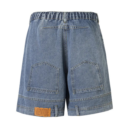 MAUD | Denim Shorts met Urban Oversized Look – Stoer, Comfortabel & Streetproof