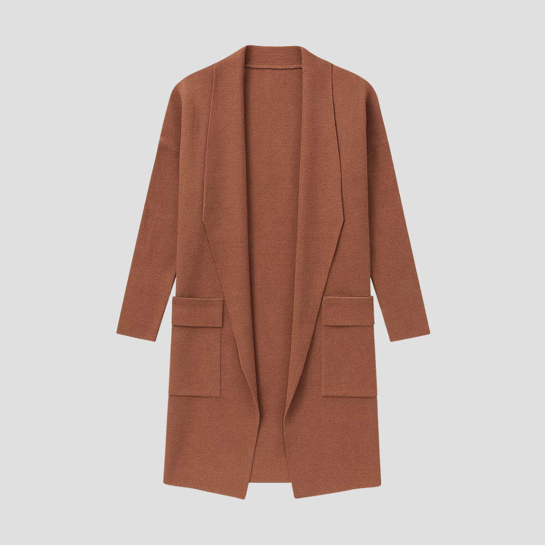 Lange Open Front Cardigan – De Must-Have Laag Voor Elke Fashionista