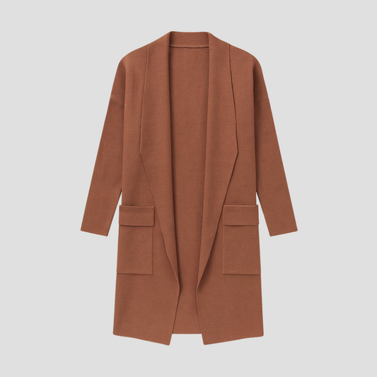 Lange Open Front Cardigan – De Must-Have Laag Voor Elke Fashionista