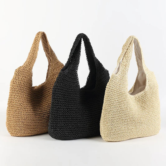 DASSI | Gevlochten Strandtas Voor Dames - Zomers & Casual