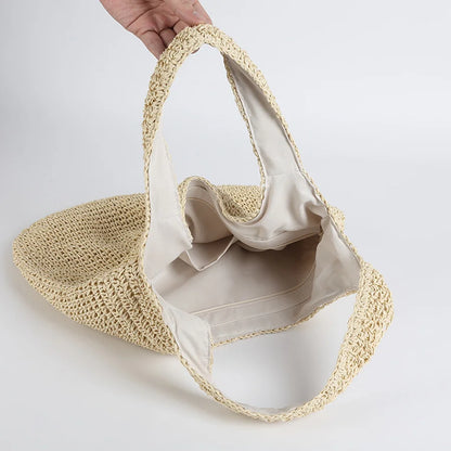 DASSI | Gevlochten Strandtas Voor Dames - Zomers & Casual