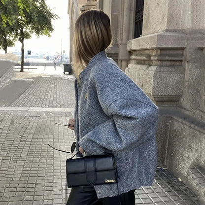 NORA | Oversized Bomberjack Voor Dames – Warm, Stijlvol & Perfect Voor Koude Dagen In De Stad