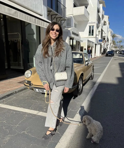 NORA | Oversized Bomberjack Voor Dames – Warm, Stijlvol & Perfect Voor Koude Dagen In De Stad