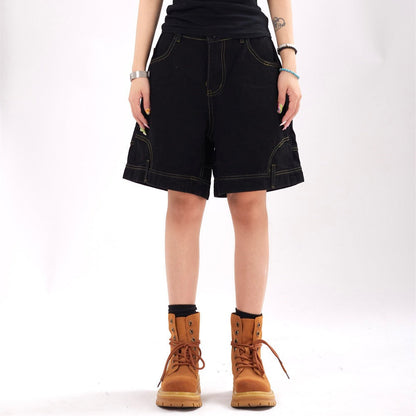 MAUD | Denim Shorts met Urban Oversized Look – Stoer, Comfortabel & Streetproof