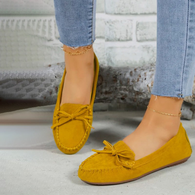 MALOU | Stijlvolle Loafers Met Strikdetail Voor Dames – Comfortabel, Elegant & Ideaal Voor Elke Dag