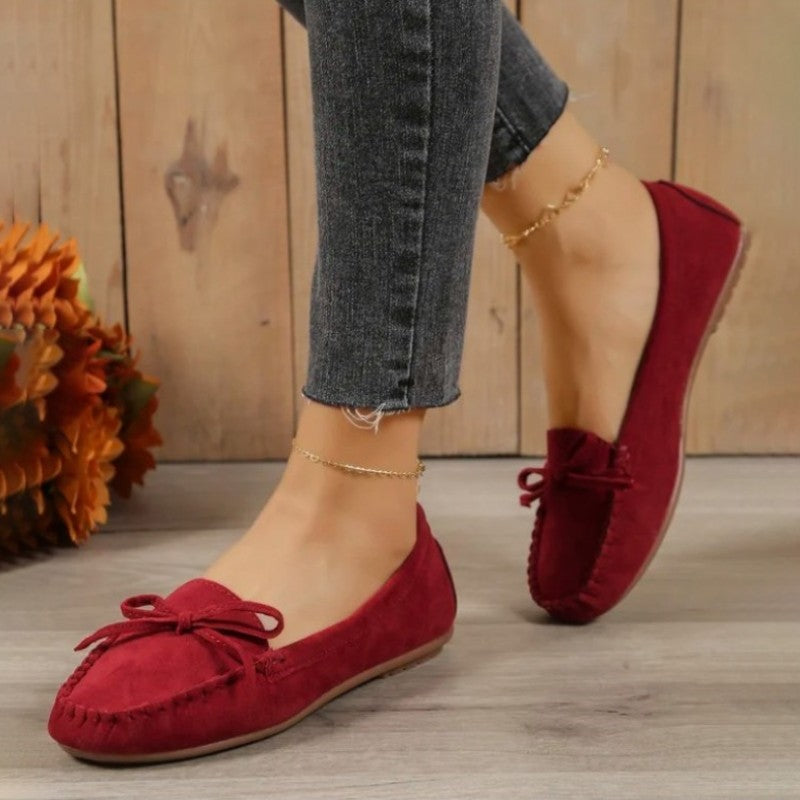 MALOU | Stijlvolle Loafers Met Strikdetail Voor Dames – Comfortabel, Elegant & Ideaal Voor Elke Dag