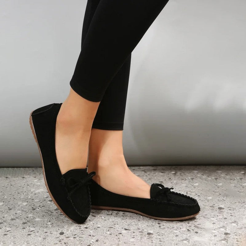 MALOU | Stijlvolle Loafers Met Strikdetail Voor Dames – Comfortabel, Elegant & Ideaal Voor Elke Dag