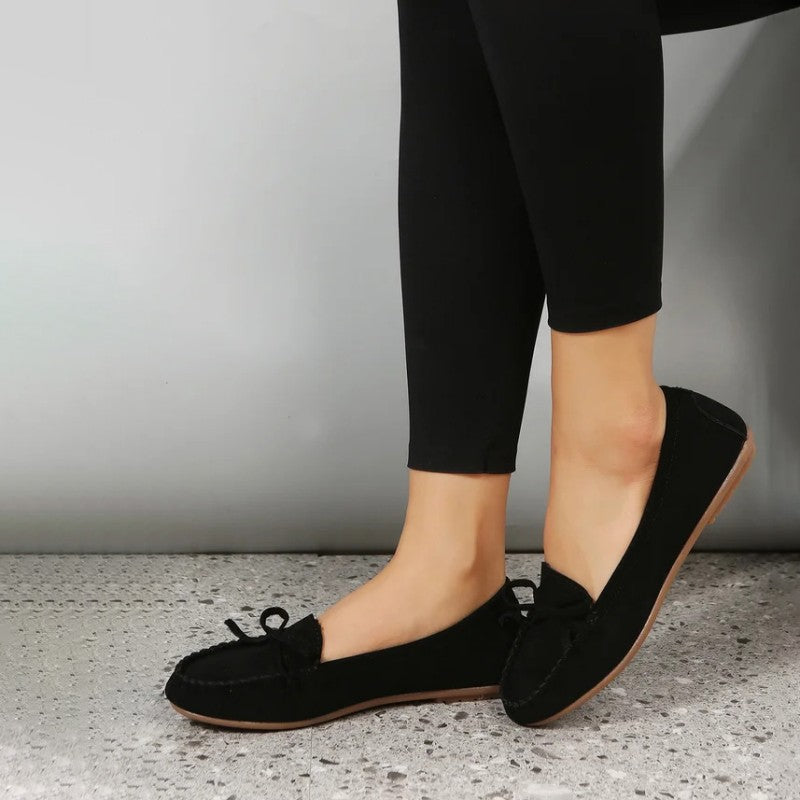 MALOU | Stijlvolle Loafers Met Strikdetail Voor Dames – Comfortabel, Elegant & Ideaal Voor Elke Dag