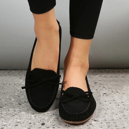 MALOU | Stijlvolle Loafers Met Strikdetail Voor Dames – Comfortabel, Elegant & Ideaal Voor Elke Dag