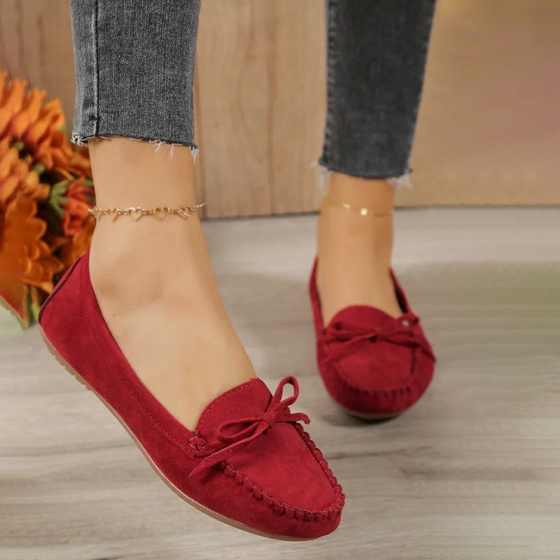 MALOU | Stijlvolle Loafers Met Strikdetail Voor Dames – Comfortabel, Elegant & Ideaal Voor Elke Dag