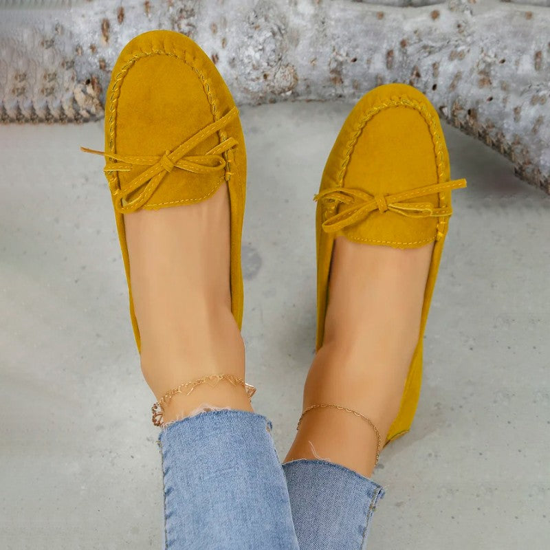 MALOU | Stijlvolle Loafers Met Strikdetail Voor Dames – Comfortabel, Elegant & Ideaal Voor Elke Dag