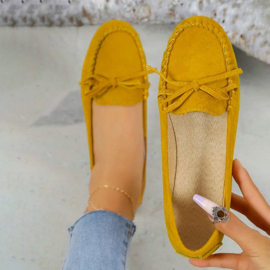 MALOU | Stijlvolle Loafers Met Strikdetail Voor Dames – Comfortabel, Elegant & Ideaal Voor Elke Dag