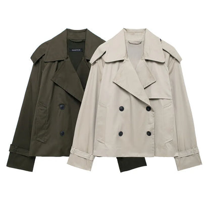 CAMILLE | Dames Trenchcoat Jas – Tijdloos, Elegant & Perfect Voor Het Najaar