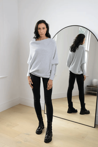 NOELLE | Stijlvolle Off Shoulder Dames Trui – Losvallend, Vrouwelijk & Perfect Voor Het Najaar