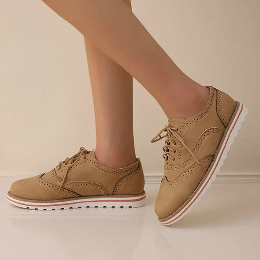 LIEN | Klassieke Leren Dames Schoenen Met Elegante Touch