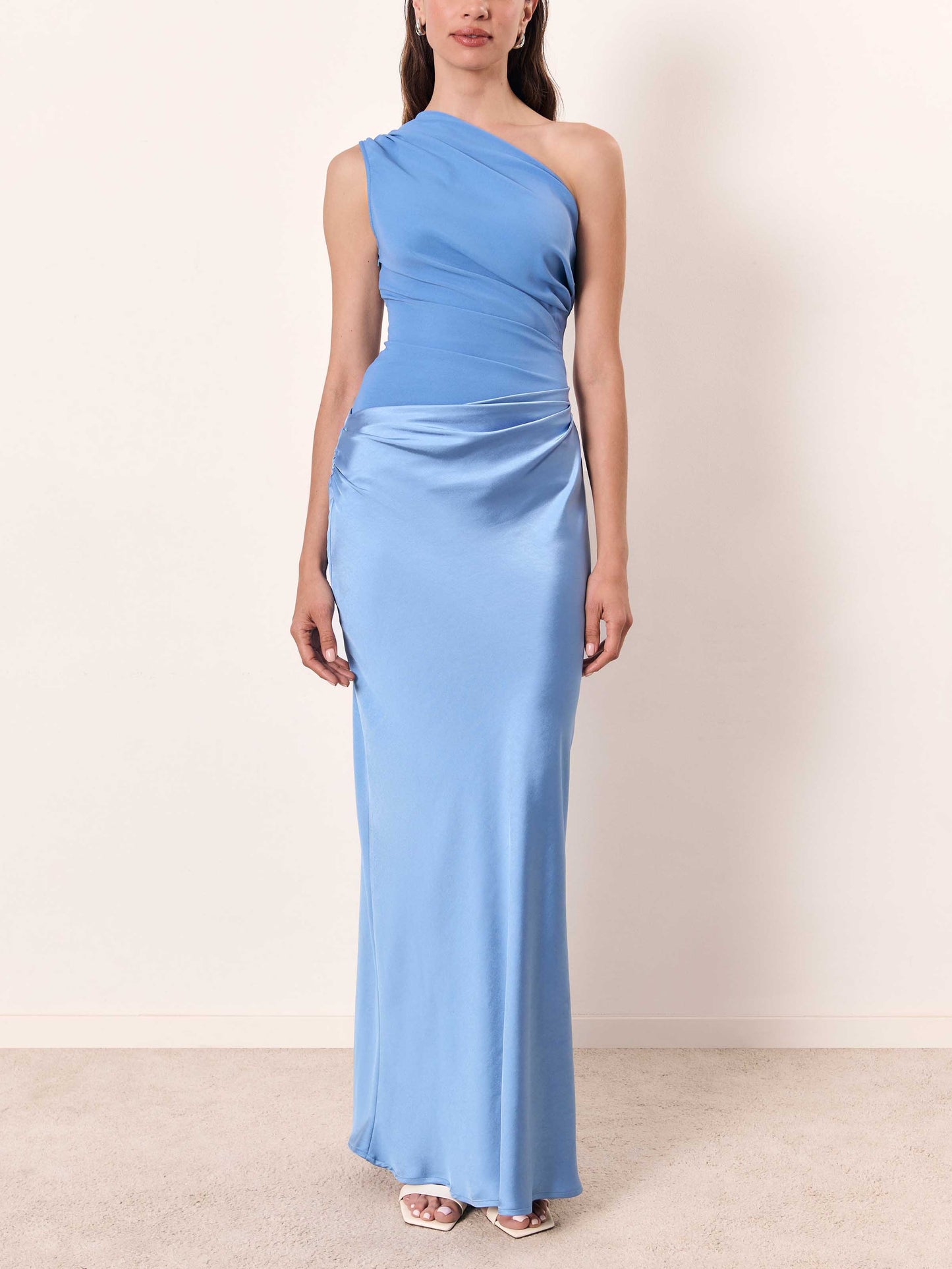 LIVIA | Dames One Shoulder Maxi Jurk – Elegant, Chic & Perfect Voor Feestelijke Gelegenheden