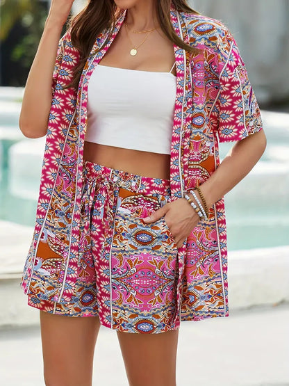 KAIA | 2-Delige Dames Zomer Set – Kort, Licht & Vakantieproof