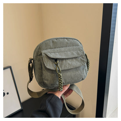 AMAYA | Ribbed Crossbody - Compact, Modieus & Functioneel
