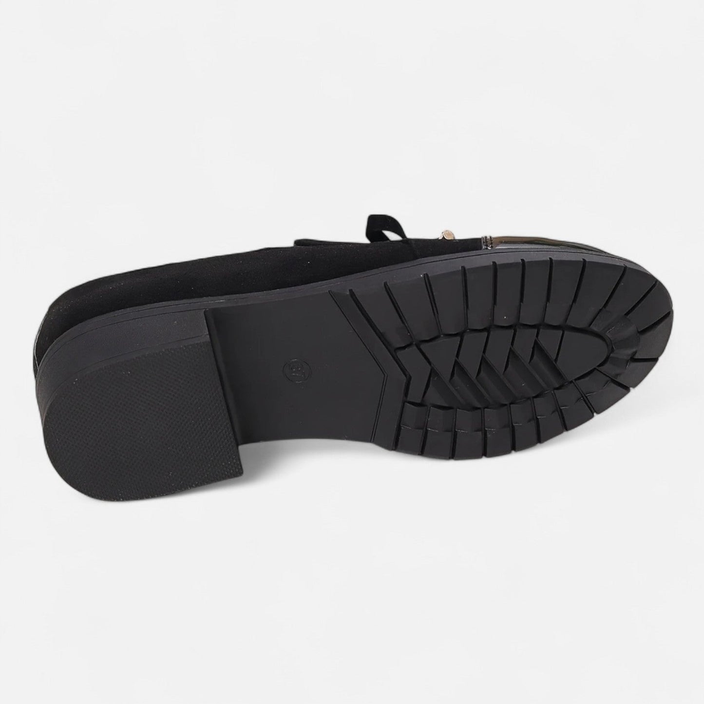 Retro Strik Loafers | Stijlvolle Instappers Met Chunky Hak