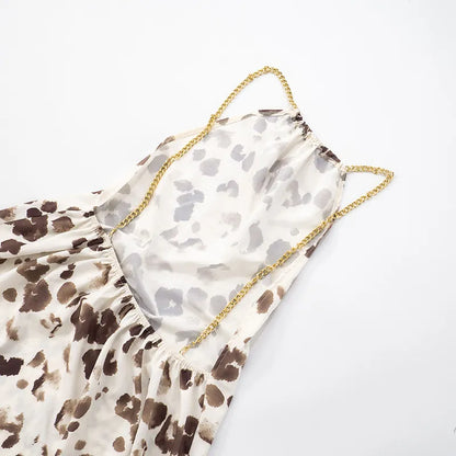 FENIA | Zomers Jurkje Met Ketting bandjes - Stijlvol, Elegant & Luchtig