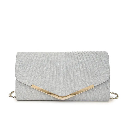 VALÉRIE | Luxe Avondtas Voor Dames Met Metaaldetail – Elegant, Tijdloos, Veelzijdig