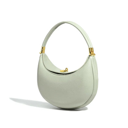 NOÉMI | Luxe Halve Maan Handtas Voor Dames Van Leer – Elegant, Modern, Tijdloos