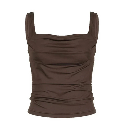 LIVIA | Chique Gerimpelde Dames Top – Comfortabel, Casual, Stijlvol