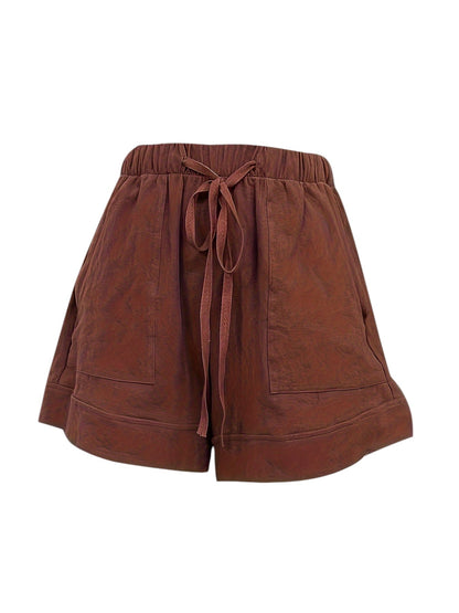 LEONA | Luchtige Dames Zomer Shorts met Elastische Tailleband & Zakken - Luchtig & Zomers