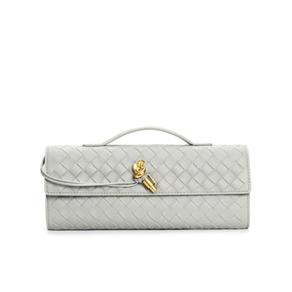 MAISA | Luxe Geweven Dames Tas Met Verfijnde Details - Chic & Stijlvol