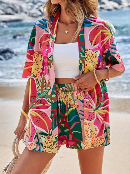 KAIA | 2-Delige Dames Zomer Set – Kort, Licht & Vakantieproof