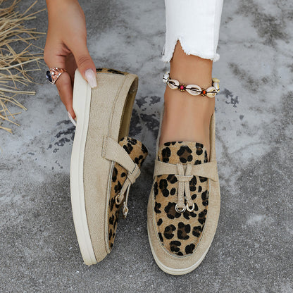 TESSA | Comfortabele Damesloafers – Uniek Design in Luipaard, Artistiek of Slangenprint
