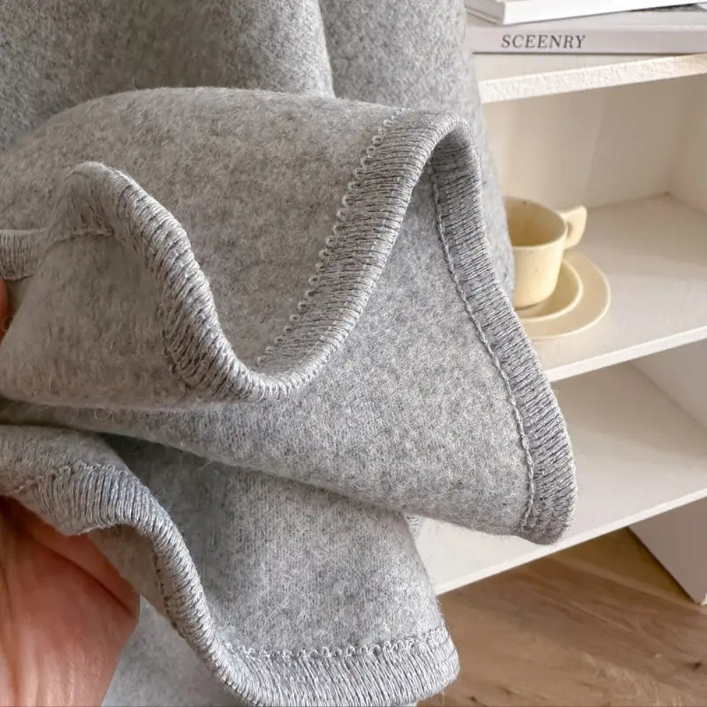 Winddichte Poncho Voor Dames | Warme Chic Shawl Voor Herfst En Winter